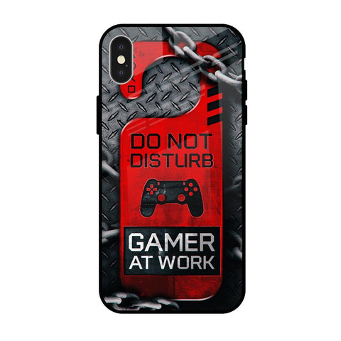 Do No Disturb Glossy Case For iPhone X