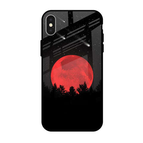 Moonlight Aesthetic Glossy Case For iPhone X