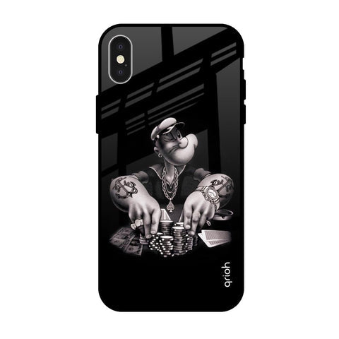 Gambling Problem Glossy Case For iPhone X