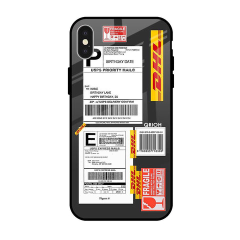 Cool Barcode Label Glossy case For iPhone X