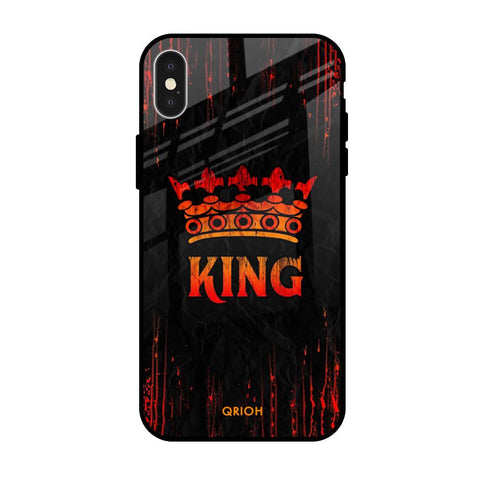 Royal King Glossy Case for iPhone X