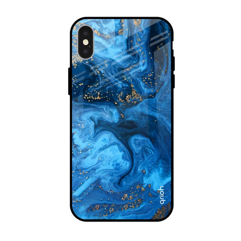 Gold Sprinkle Glossy case for iPhone X