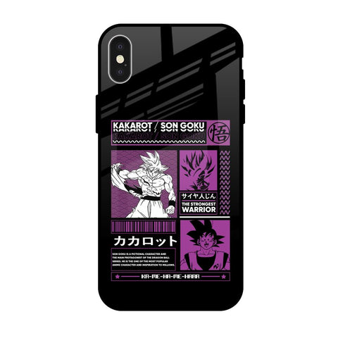 Strongest Warrior Glossy Case for iPhone X