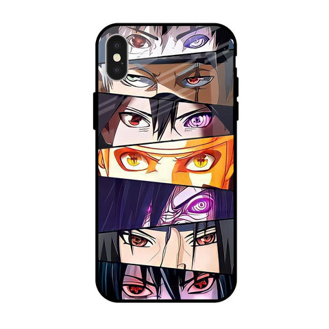 Anime Eyes Glossy Case for iPhone X
