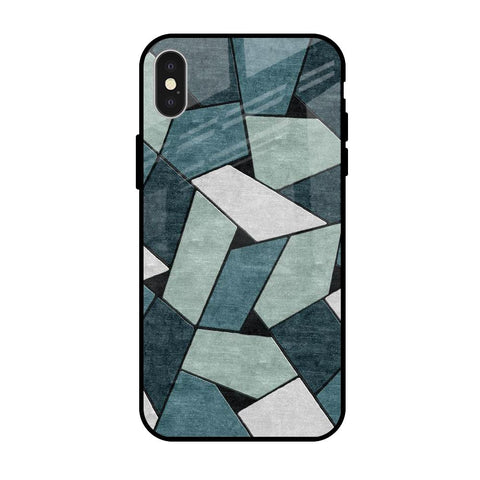 Abstact Tiles Glossy Case for iPhone X