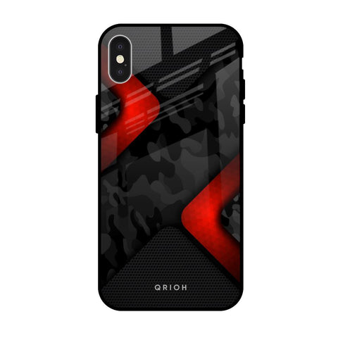 Modern Camo Abstract Glossy Case for iPhone X