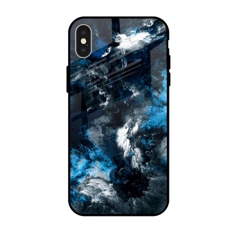 Cloudy Dust Glossy Case for iPhone X