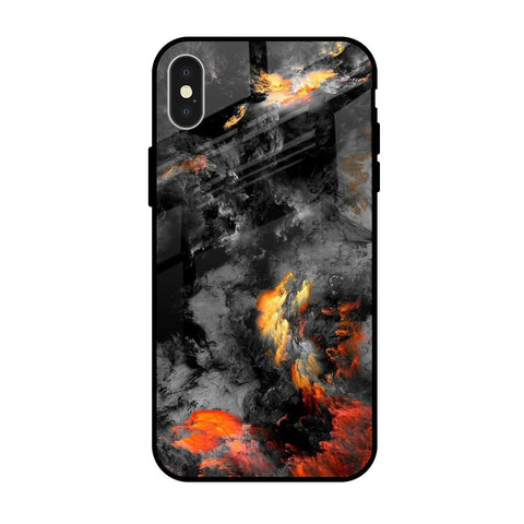 Lava Explode Glossy Case for iPhone X