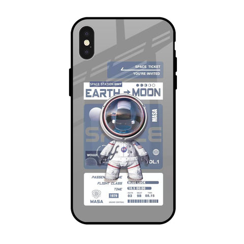 Space Flight Pass Glossy Case for iPhone X