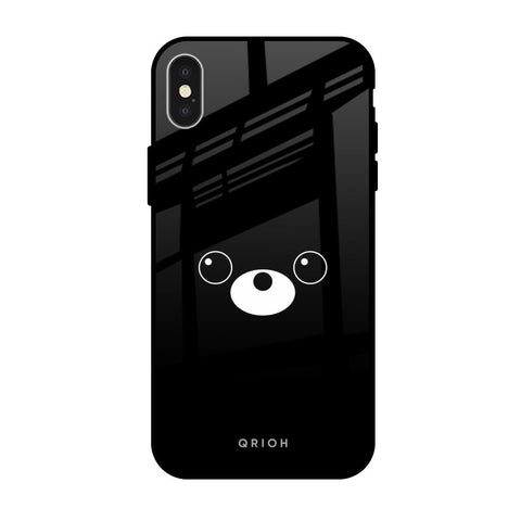 Cute Bear Glossy Case for iPhone X