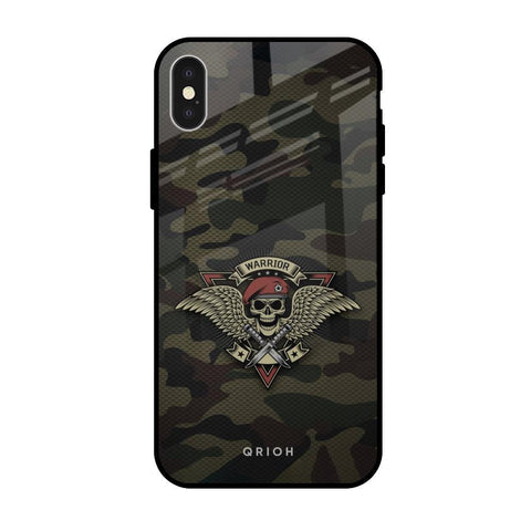 Army Warrior Glossy Case for iPhone X