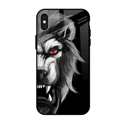 Wild Lion Glossy Case for iPhone X