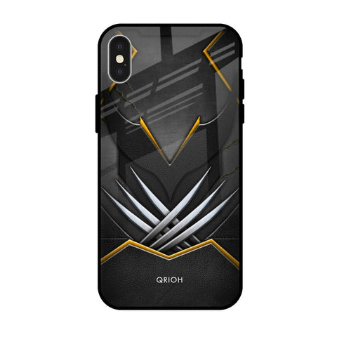 Black Warrior Glossy Case for iPhone X