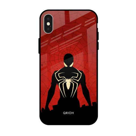 Mighty Superhero Glossy case For iPhone X