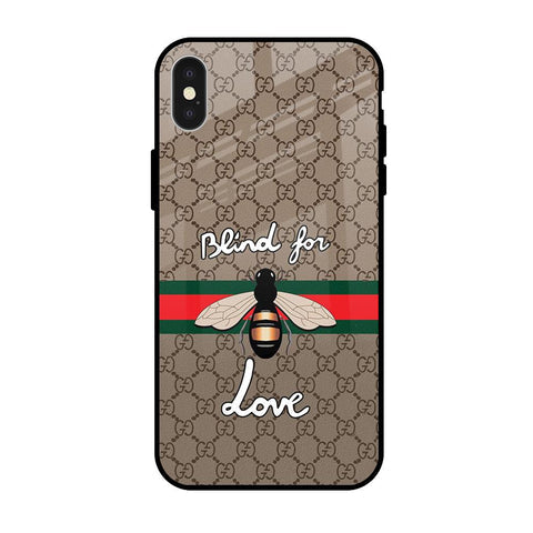 Blind For Love Glossy case for iPhone X