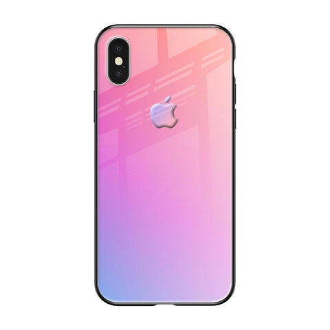 Dusky Iris Glossy case for iPhone X