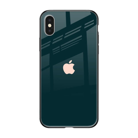 Hunter Green Glossy Case For iPhone X