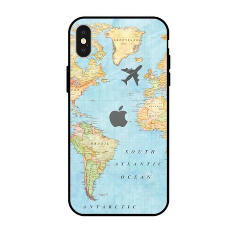 Fly Around The World Glossy Case for iPhone X