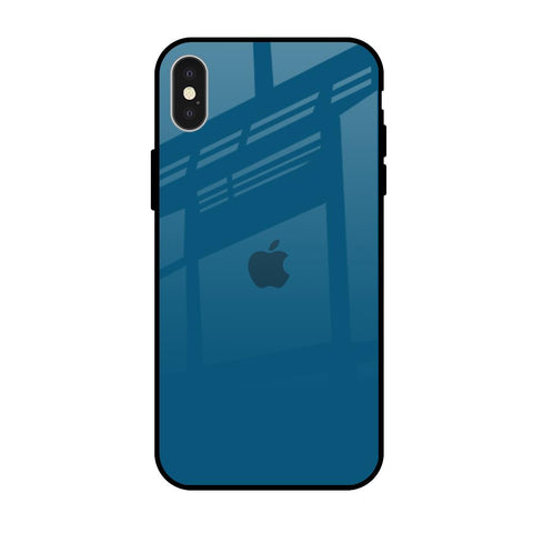 Cobalt Blue Glossy Case for iPhone X