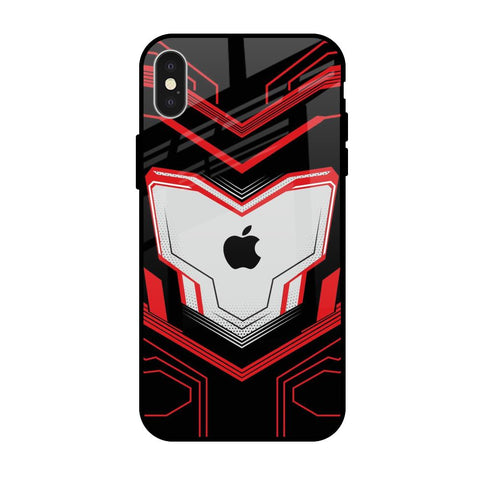 Quantum Suit Glossy Case For iPhone X