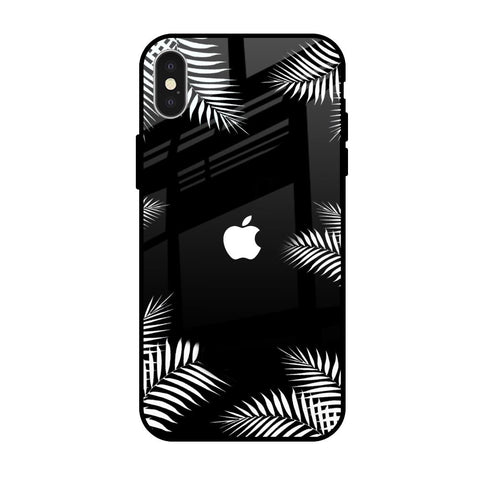 Zealand Fern Design Glossy Case For iPhone X