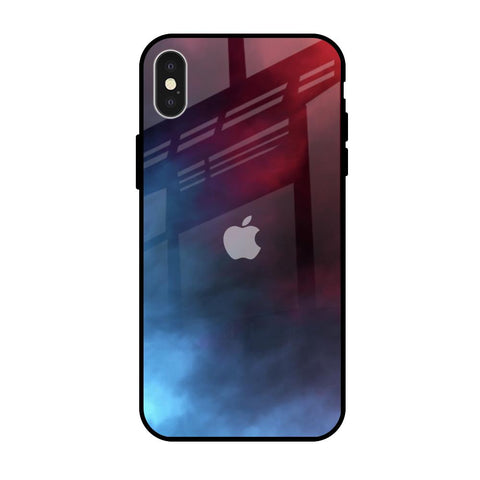 Smokey Watercolor Glossy Case for iPhone X