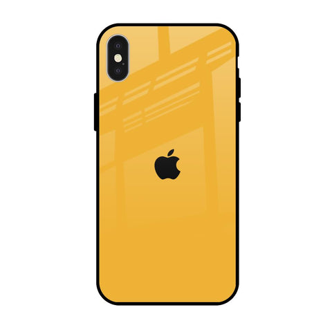 Fluorescent Yellow Glossy case for iPhone X