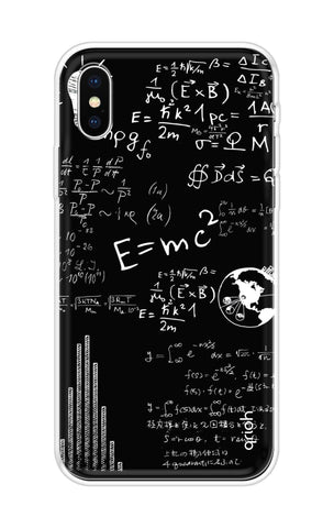 Equation Doodle Soft Cover for iPhone X