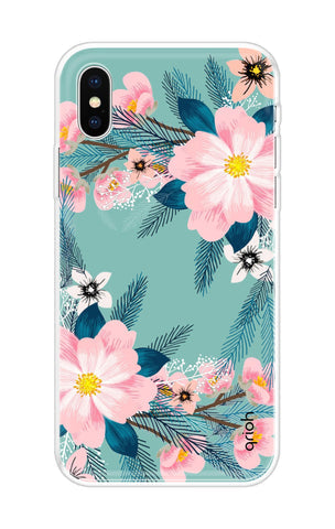 Wild flower Soft Cover for iPhone X