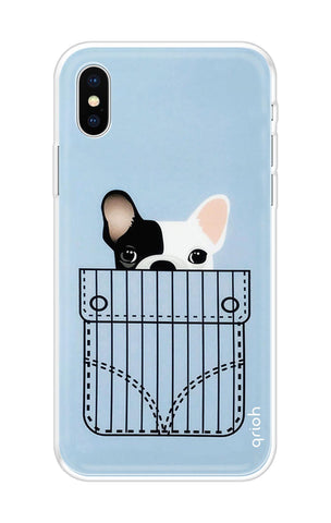 Cute Dog Soft Cover for iPhone X
