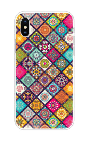 Multicolor Mandala Soft Cover for iPhone X