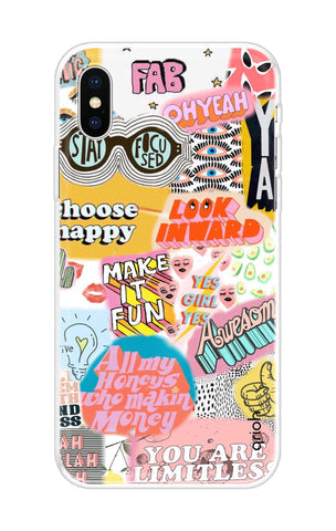 Make It Fun Soft Cover For iPhone X