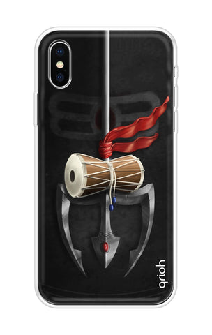 Mahadev Trident Soft Cover For iPhone X