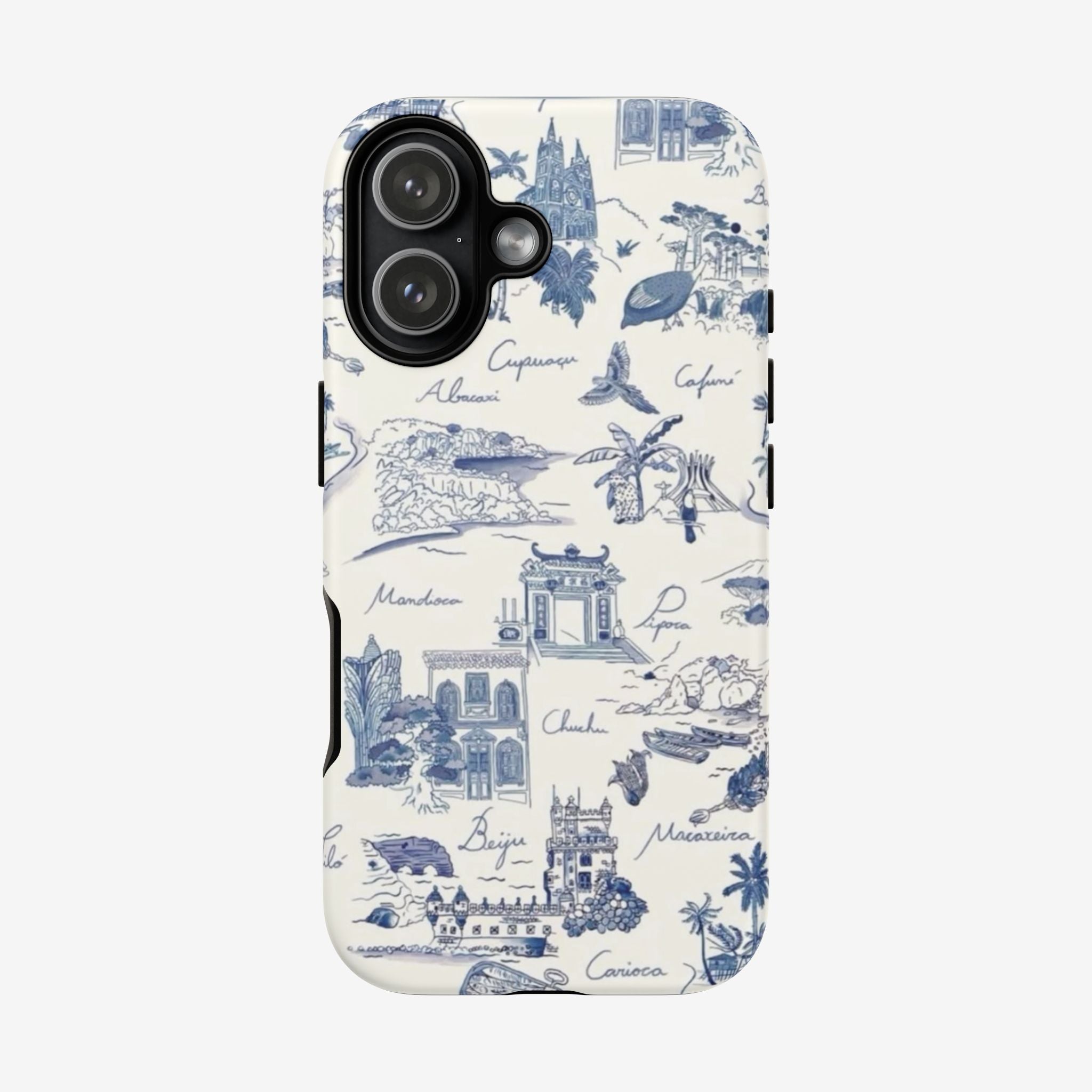Crimson Bloom Tough Case  Available For All iPhone Models