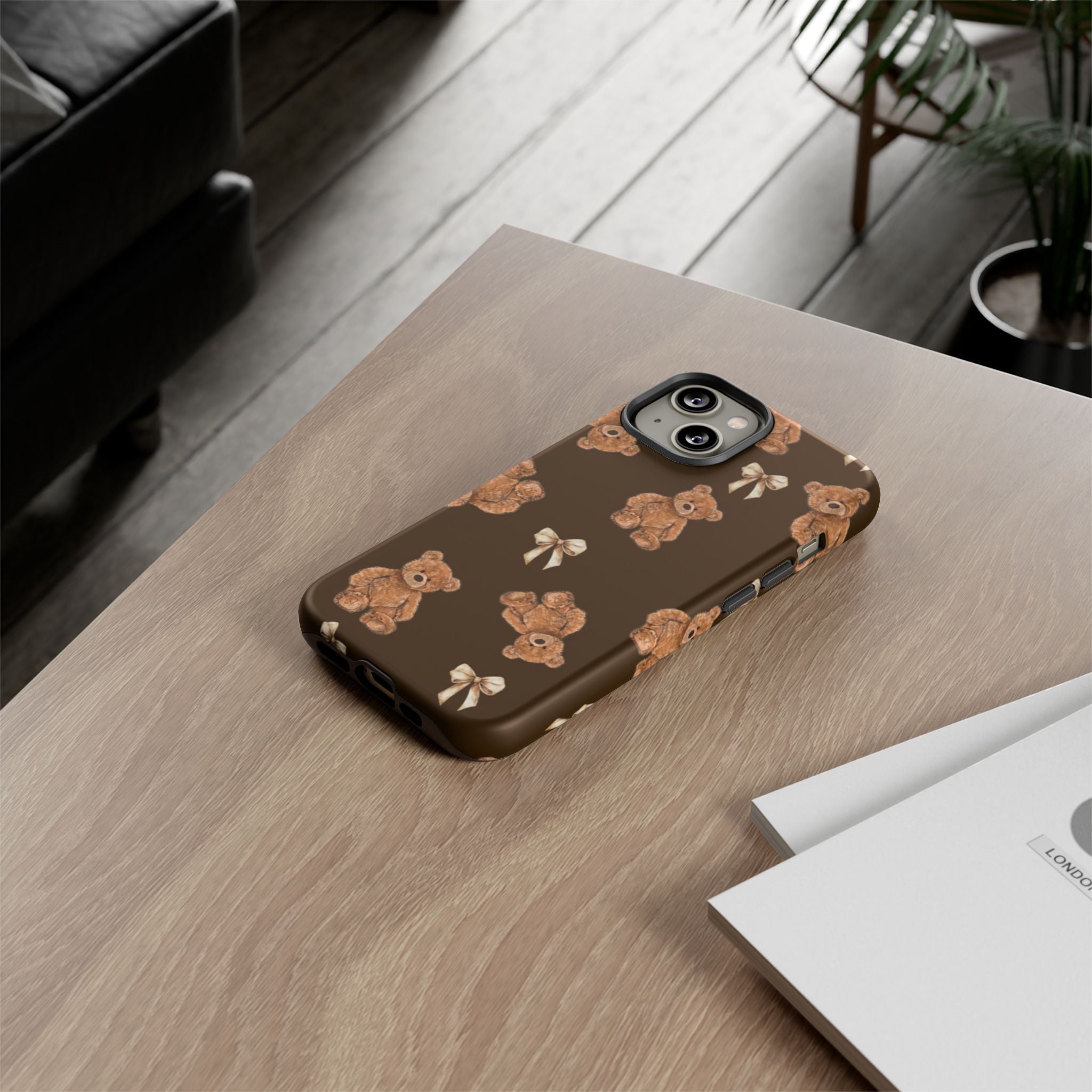Cocoa Teddies Premium Tough Shining Phone Case (Double Layer) Available For All iPhone Models