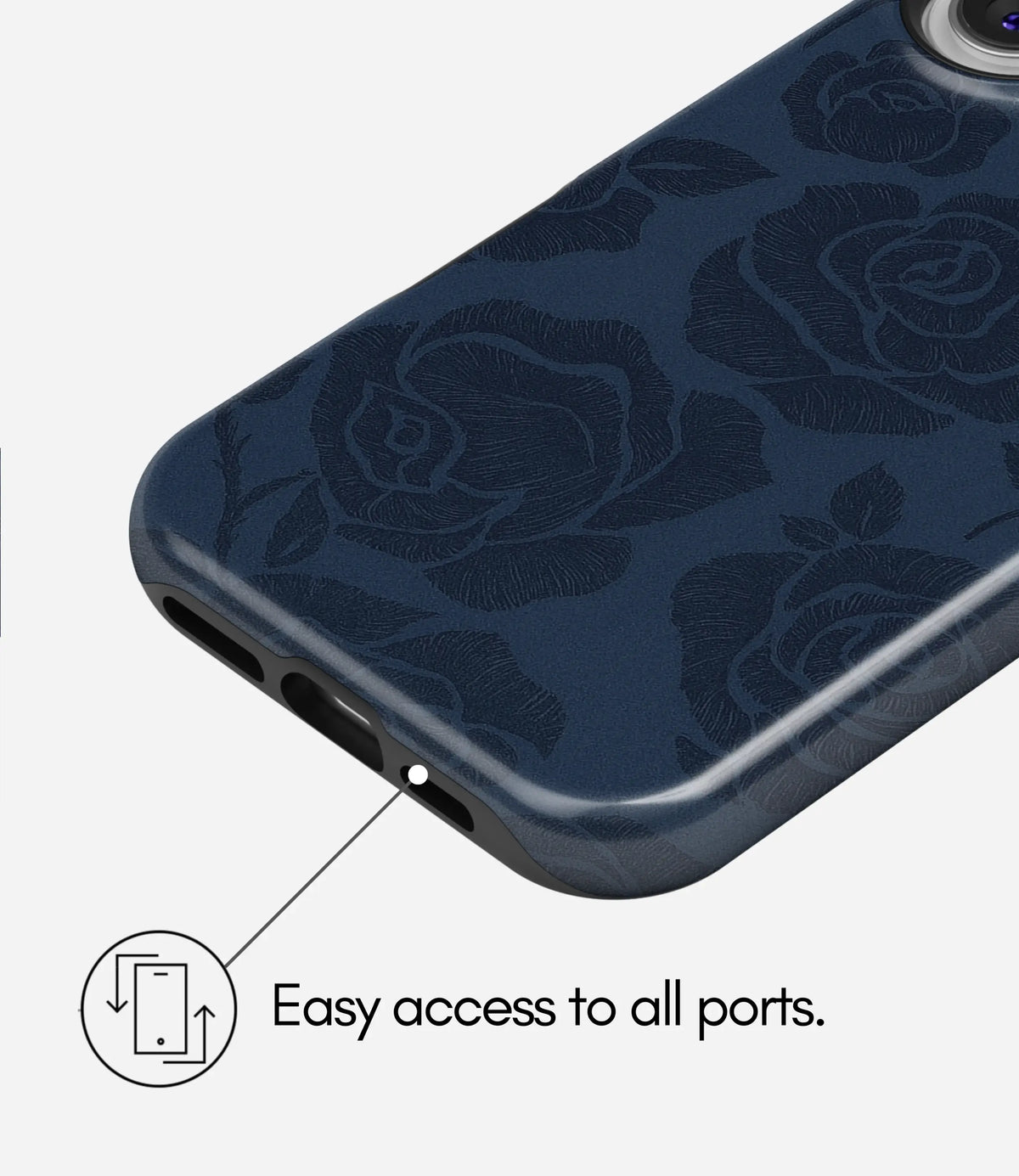 Blue Reverie Premium Tough Shining Phone Case (Double Layer) Available For All iPhone Models