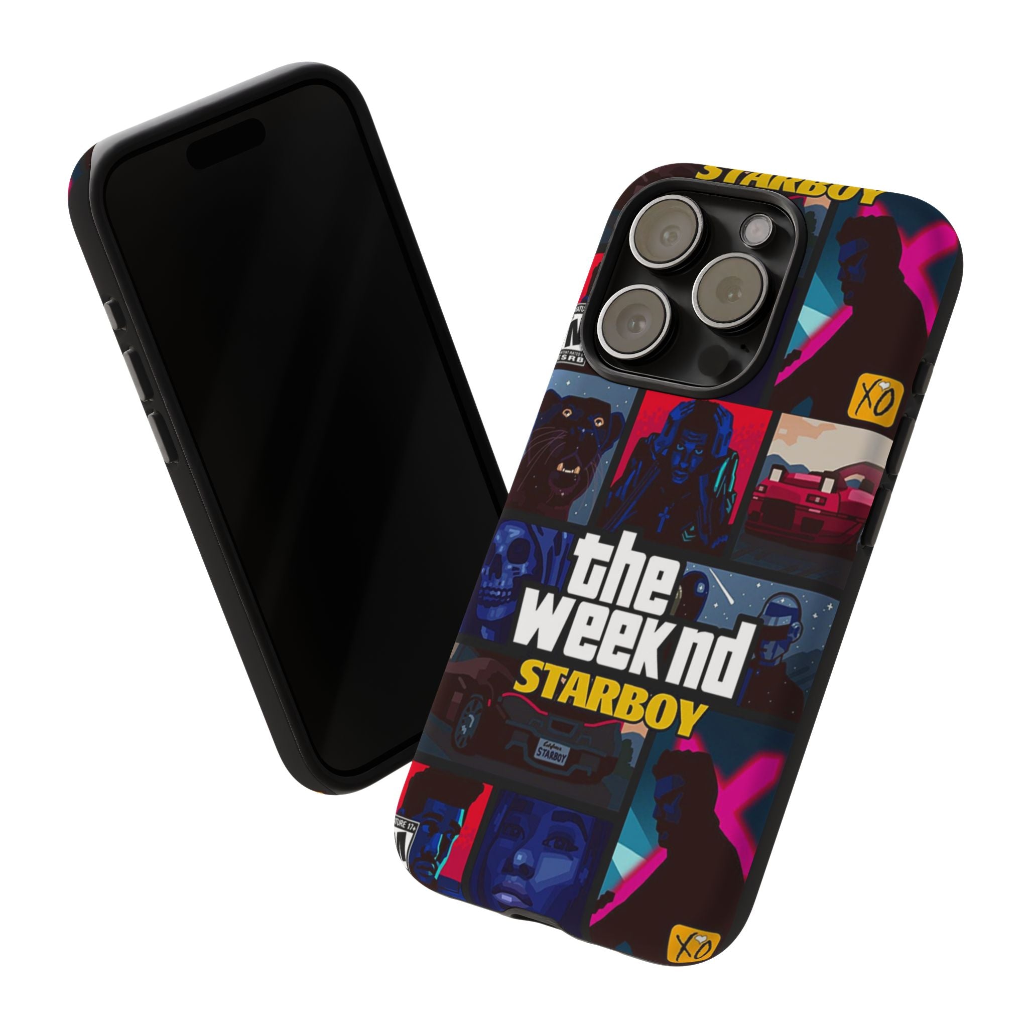 Neon Night Collage Tough Case  Available For All iPhone Models