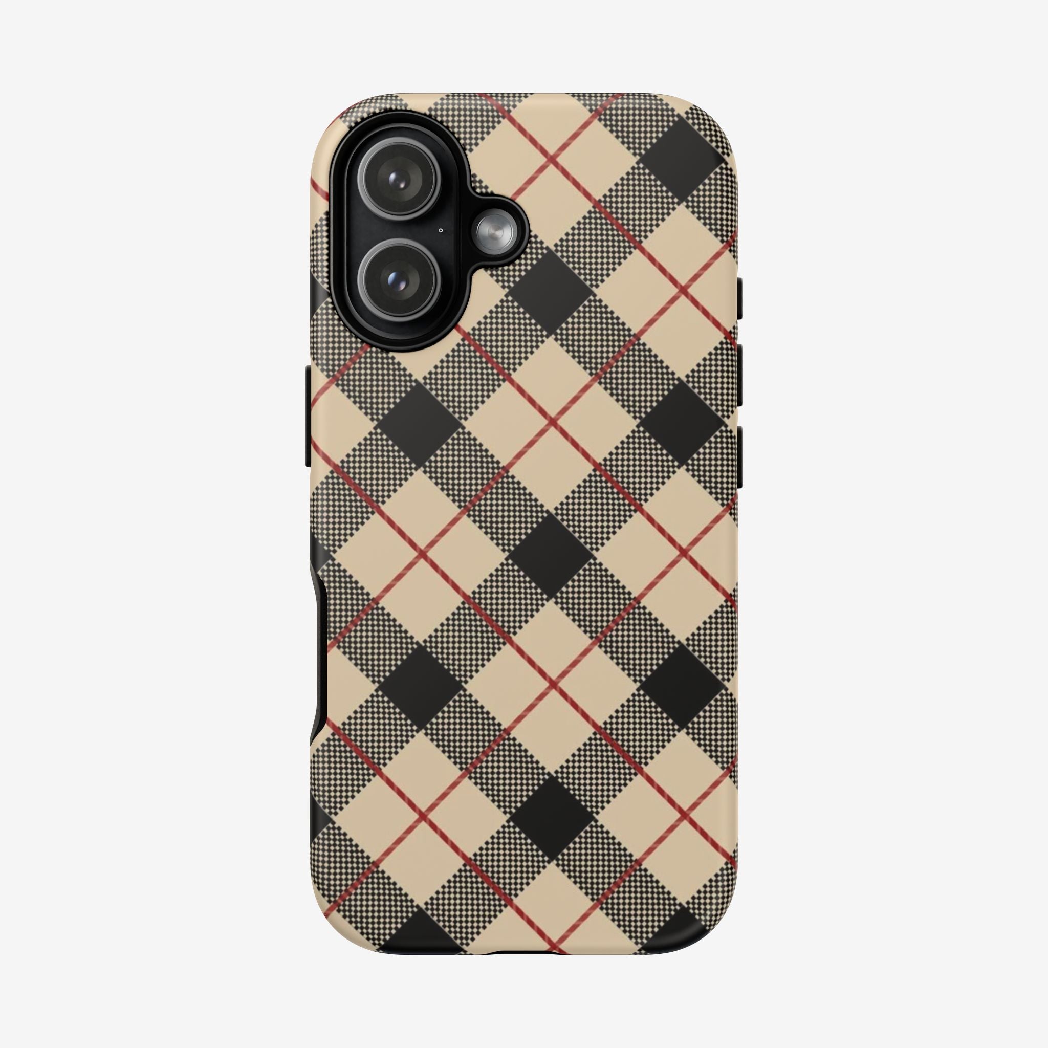 Heritage Plaid Premium Tough Shining Phone Case (Double Layer) Available For All iPhone Models