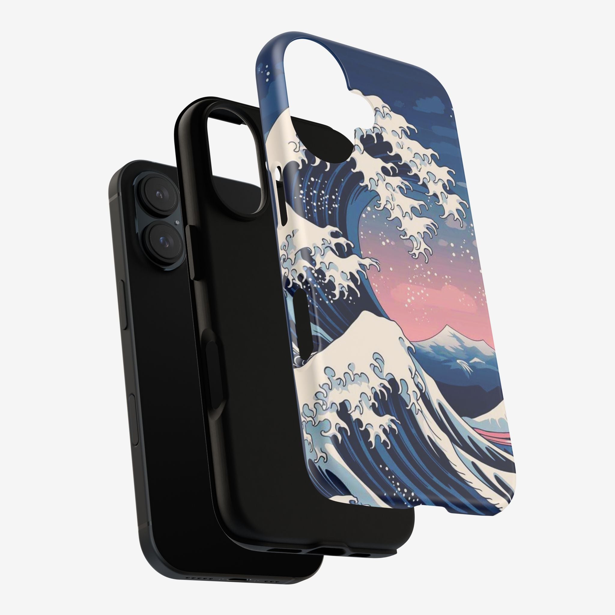 Ocean Crest Premium Tough Shining Phone Case (Double Layer) Available For All iPhone Models