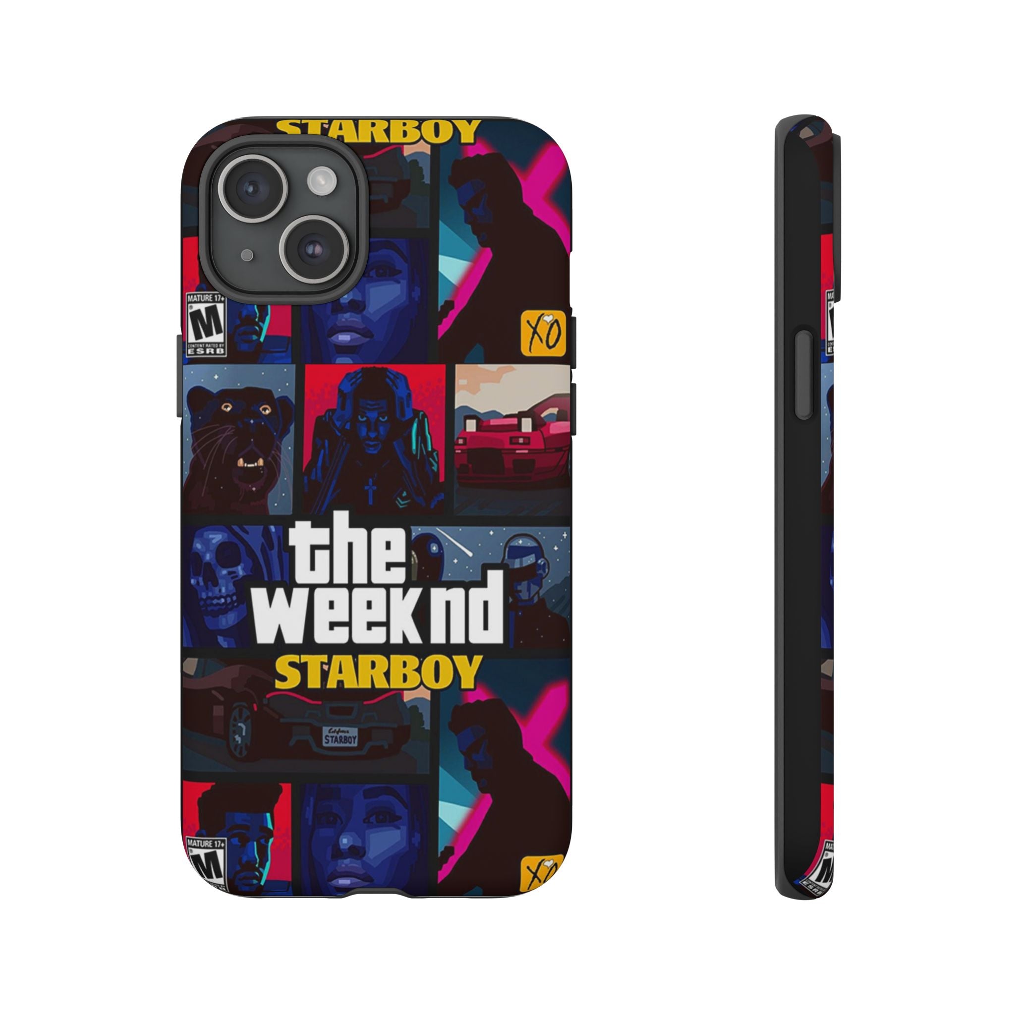 Neon Night Collage Tough Case  Available For All iPhone Models