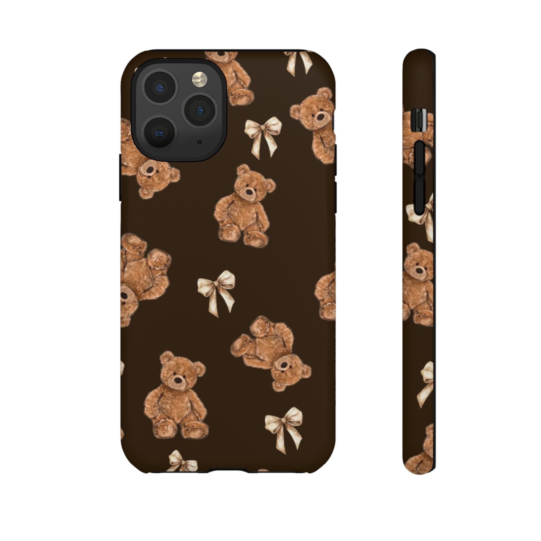 Cocoa Teddies Premium Tough Shining Phone Case (Double Layer) Available For All iPhone Models