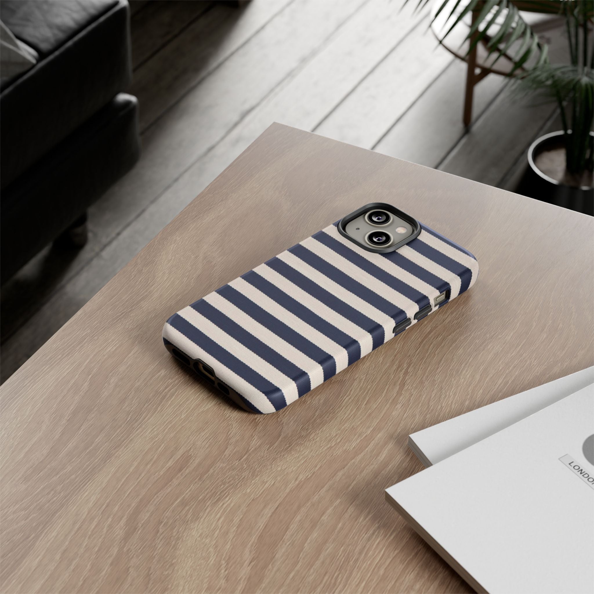 Sailor Stripes Premium Tough Shining Phone Case (Double Layer) Available For All iPhone Models