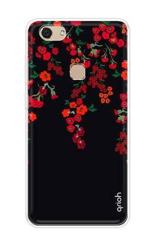 Floral Deco Soft Cover For Vivo V7 Plus