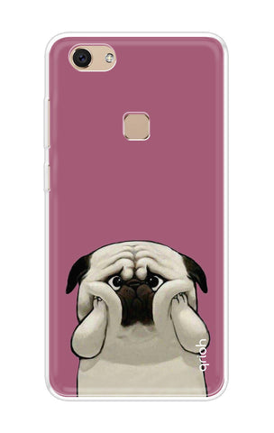Chubby Dog Soft Cover for Vivo V7 Plus