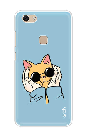 Attitude Cat Soft Cover for Vivo V7 Plus