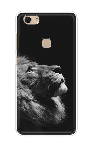 Lion Looking to Sky Soft Cover for Vivo V7 Plus