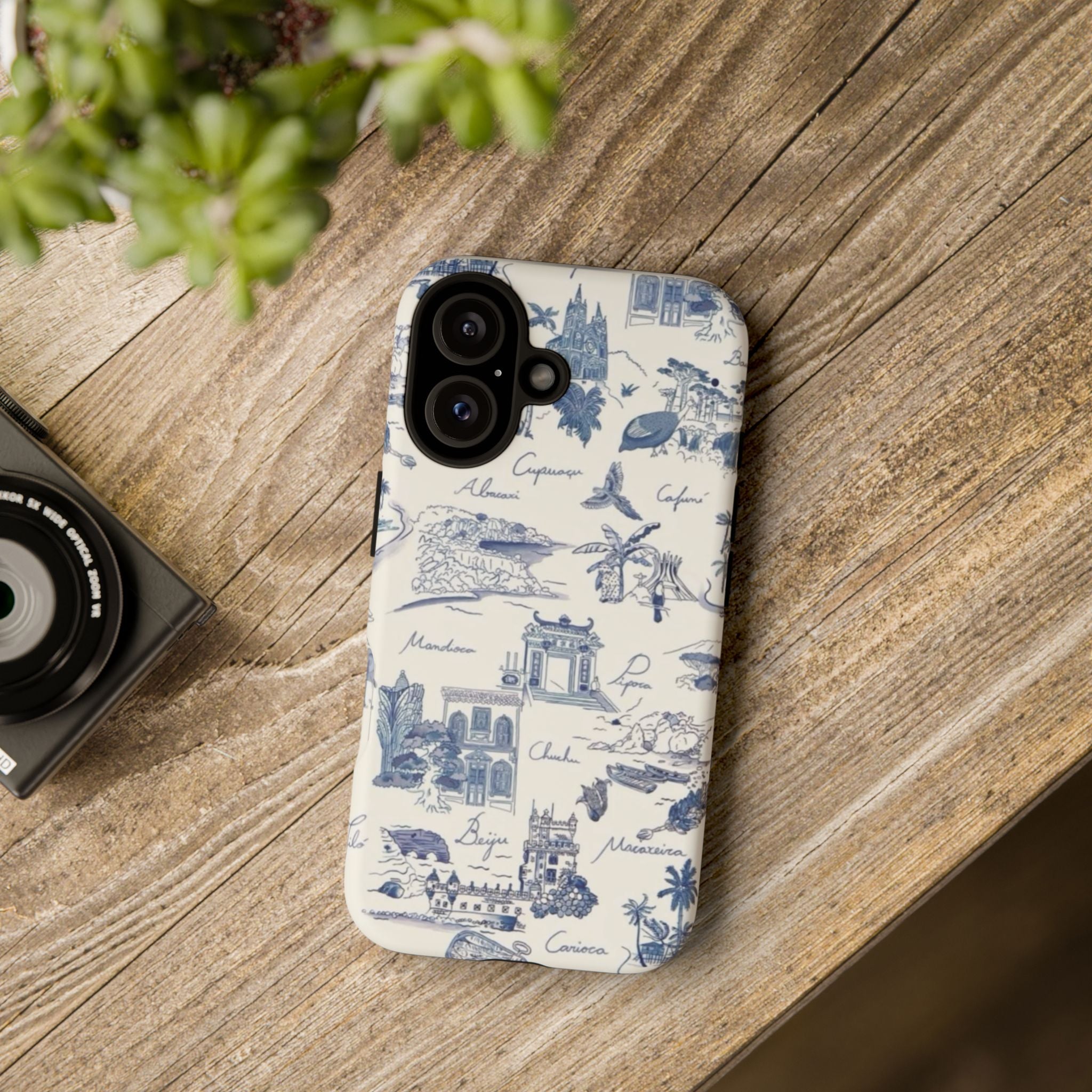 Crimson Bloom Tough Case  Available For All iPhone Models