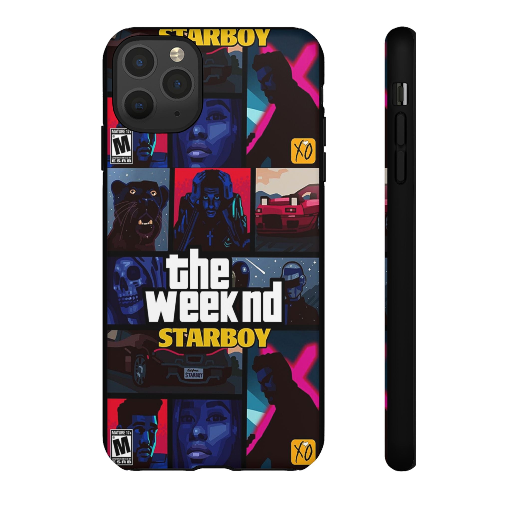Neon Night Collage Tough Case  Available For All iPhone Models