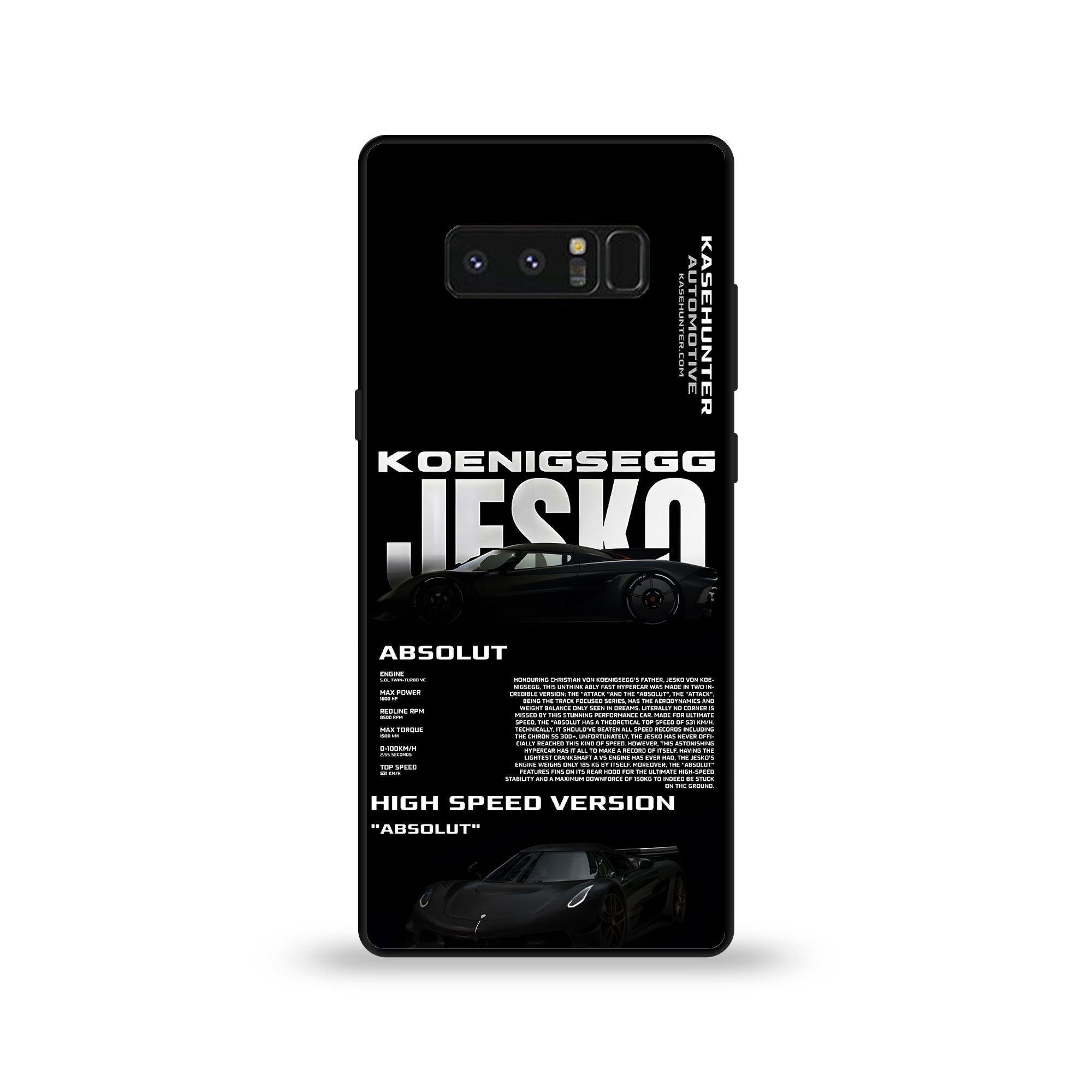 Samsung Galaxy Note 8 - Wallpaper 169 - Premium Printed Glossy Phone Case
