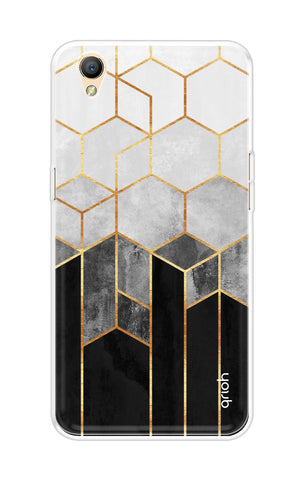 Hexagonal Pattern Soft Cover for Oppo A37